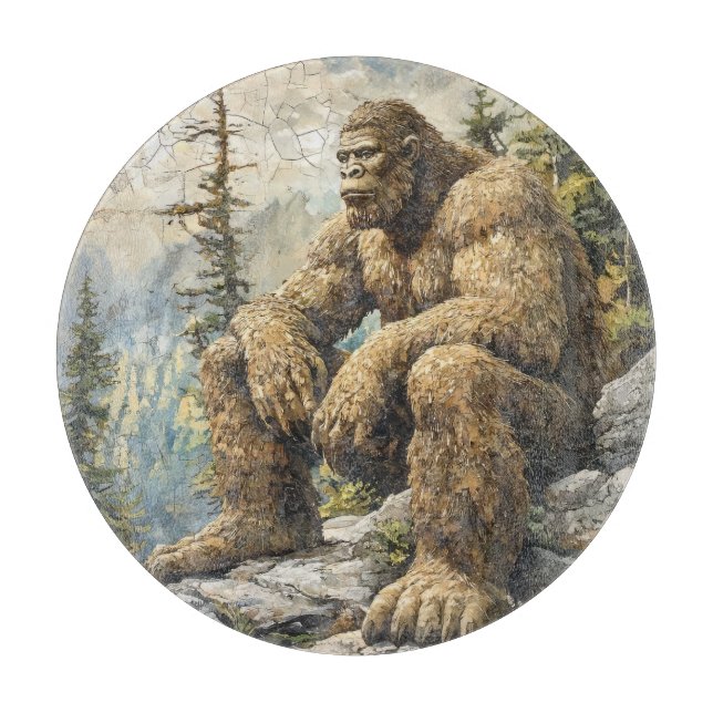 Bigfoot  cutting board (Front)