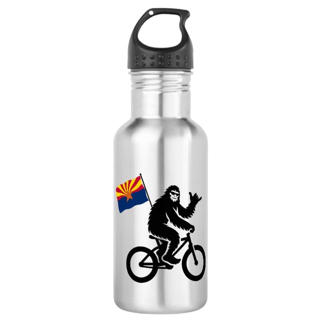 Bigfoot Cycling Arizona Flag 532 Ml Water Bottle (Front)