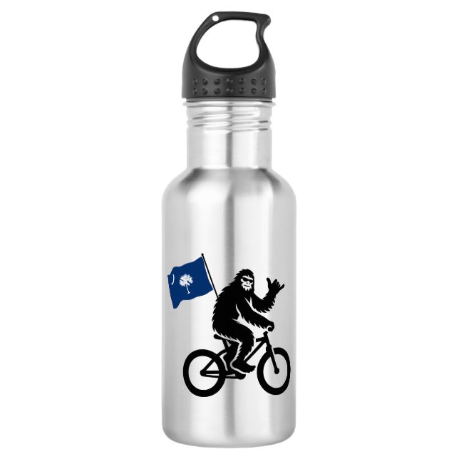 Bigfoot Cycling South Carolina Flag 532 Ml Water Bottle (Front)