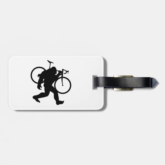Bigfoot Cyclocross Luggage Tag (Back Horizontal)