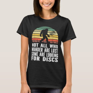 Bigfoot Disc Golf Sasquatch Yeti Frisbee Golf Ulti T-Shirt