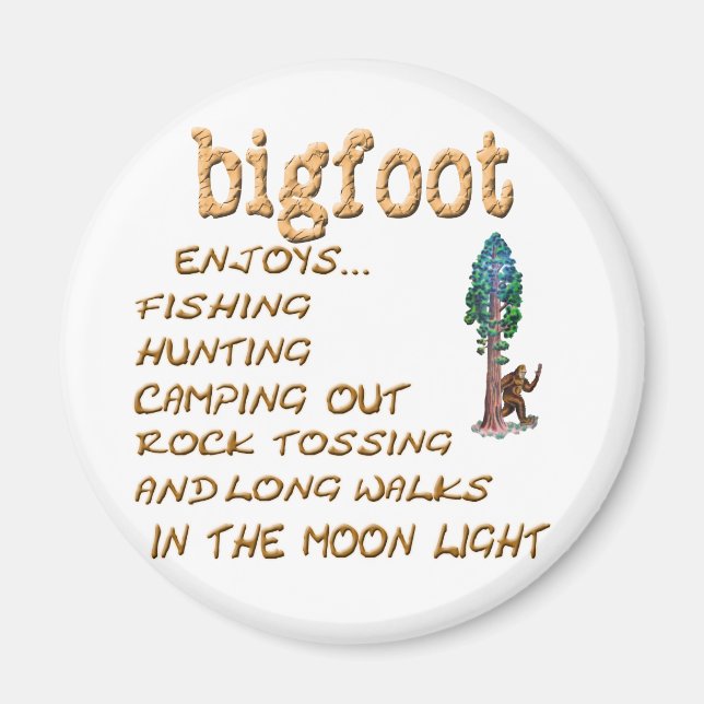 Bigfoot Doesn't Magnet (Front)