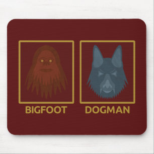 Bigfoot & Dogman Mousepad