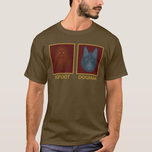 Bigfoot & Dogman T-Shirt (Front)