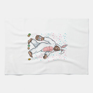 Bigfoot Easter Bunny Costume Funny Sasquatch Men W Tea Towel