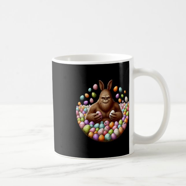 Bigfoot Easter  Coffee Mug (Right)