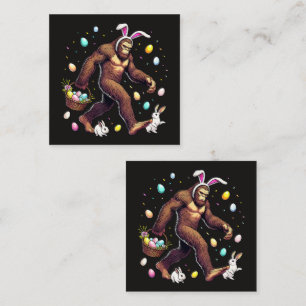 Bigfoot Easter Day Funny Sasquatch Card