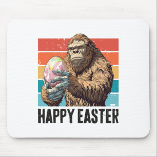 Bigfoot Easter Egg Happy Easter Day Bigfoot Lover Mouse Mat