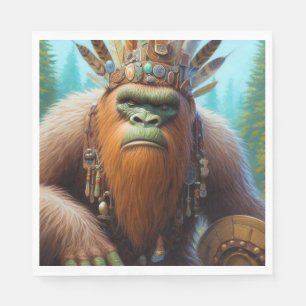 Bigfoot Eco Warrior Napkin