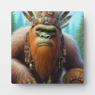 Bigfoot Eco Warrior Plaque