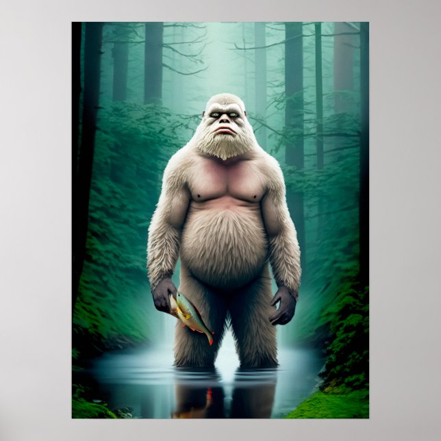 Bigfoot Encounter. - 18 x 24 Poster (Front)