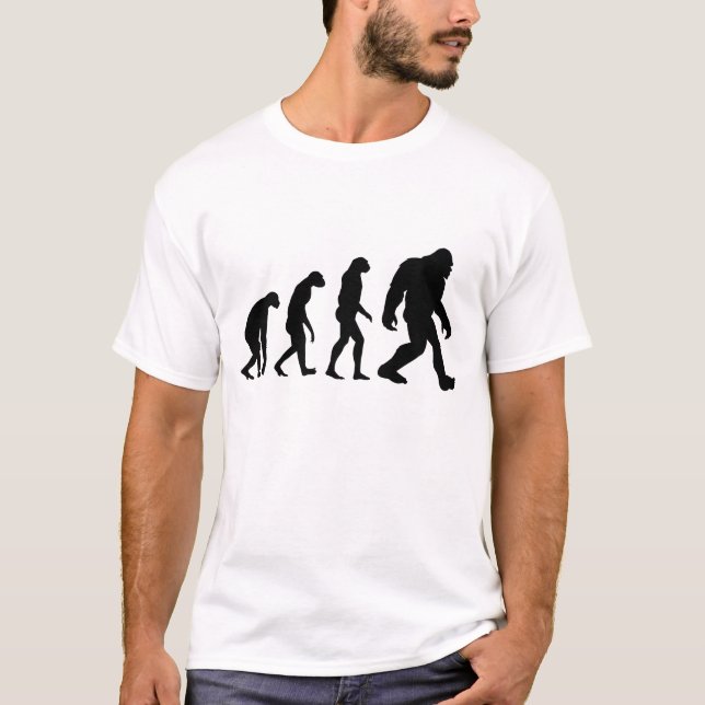 Bigfoot Evolution T-shirt (Front)