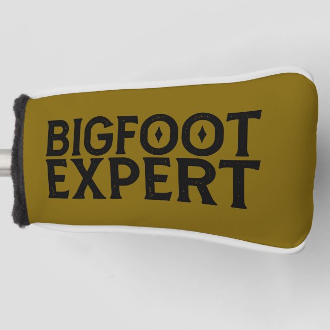 Bigfoot Expert Golf Head Cover (Front)