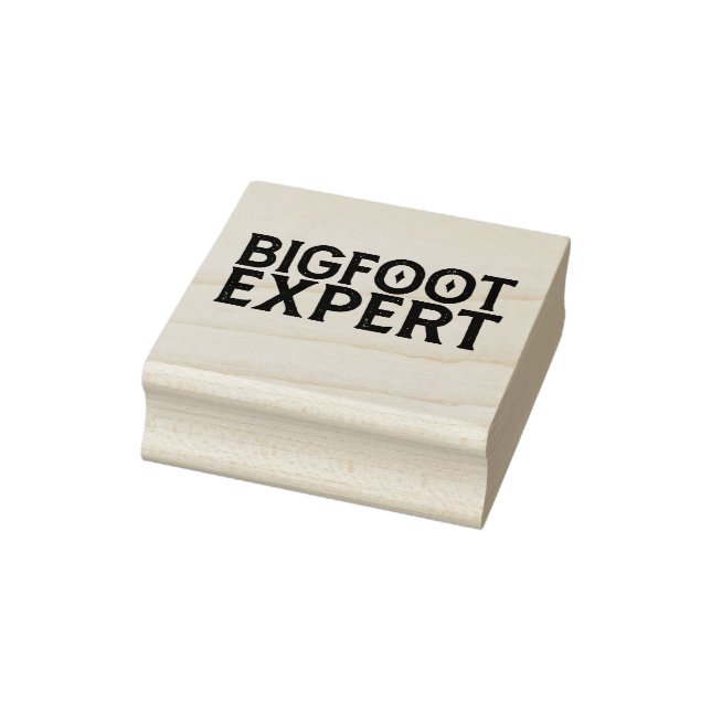 Bigfoot Expert Rubber Stamp (Stamp)