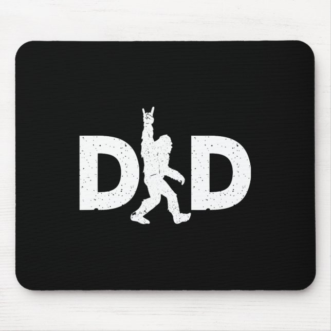Bigfoot Fathers Day  Mouse Mat (Front)