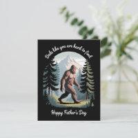 Bigfoot Father's Day Sasquatch Funny Dad