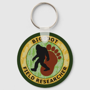 Bigfoot Field Researcher Key Ring
