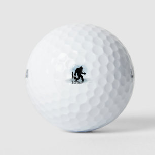 Bigfoot Fishing-Bigfoot Fishing Funny Sasquatch Golf Balls