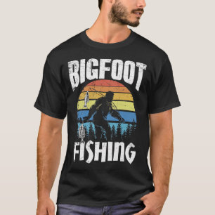 Bigfoot Fishing T-Shirt