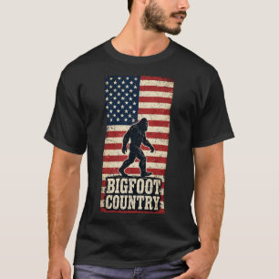 Bigfoot Flag Country T-Shirt