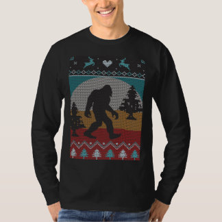 Bigfoot For Christmas T-Shirt