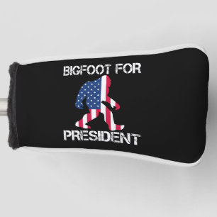 Bigfoot For President Funny Bigfoot Golf Head Cover