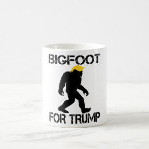 Bigfoot For Trump 2024 Elections Coffee Mug