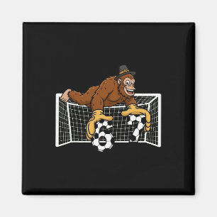 Bigfoot Goalie Soccer 67 Six Seven Boys Thanksgivi Magnet
