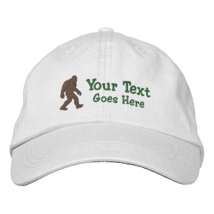 Bigfoot Gone Squatchin Customisable Embroidered Hat