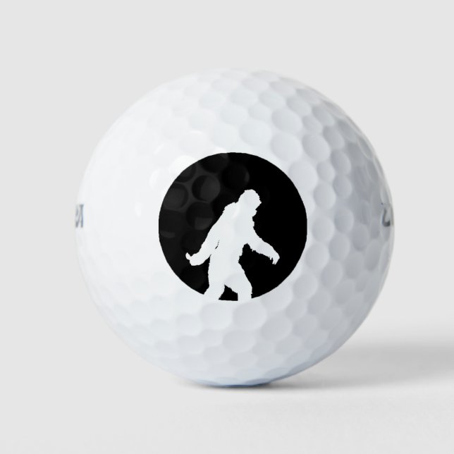 Bigfoot Gone Squatchin Fast Golf Balls (Front)