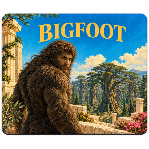 Bigfoot, Gothic Fantasy Monster Mouse Mat