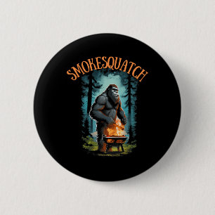 Bigfoot Grilling Sasquatch Pitmaster Grill Bbq Smo 6 Cm Round Badge