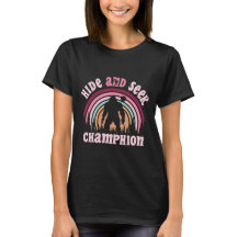 Bigfoot Hide And Seek Champion Funny  T-Shirt
