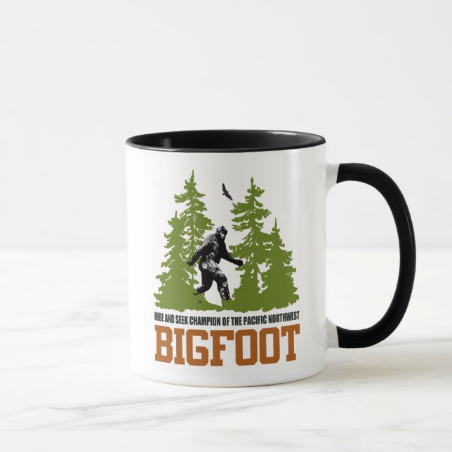 Bigfoot Hide and Seek Champion Pacific Northwest M Mug (Right)