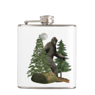 Bigfoot Hip Flask