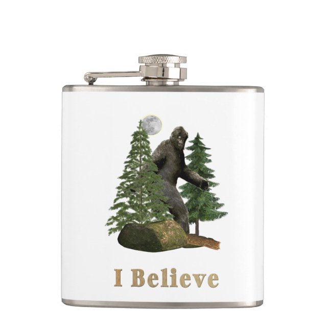 Bigfoot Hip Flask (Front)
