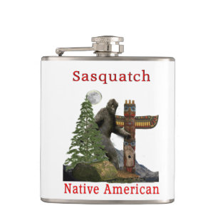 Bigfoot Hip Flask