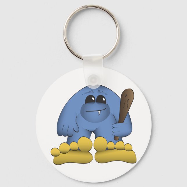 Bigfoot Holding Club Key Ring (Front)
