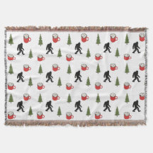 Bigfoot, Hot Cocoa, Pine Tree, Outdoors