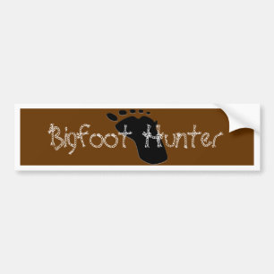Bigfoot Hunter Bumpter Sticker