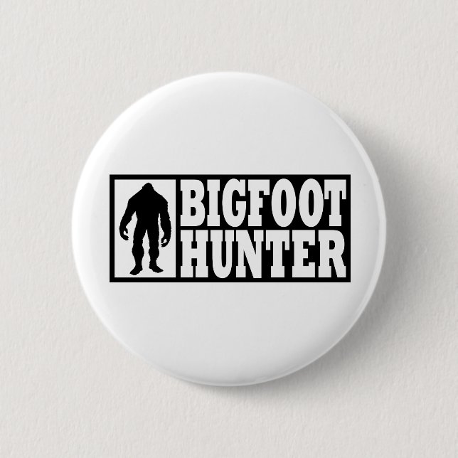 Bigfoot Hunter - Finding Bigfoot 6 Cm Round Badge (Front)
