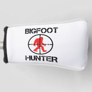 Bigfoot Hunter Funny Bigfoot Lover Golf Head Cover