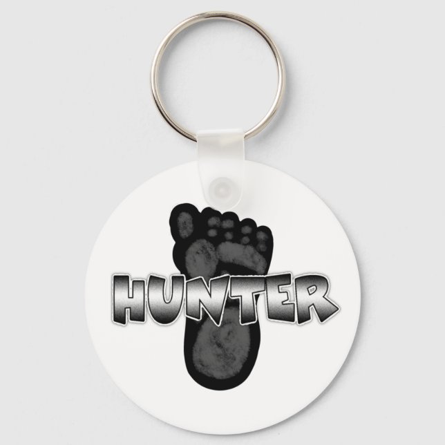 Bigfoot Hunter Key Ring (Front)