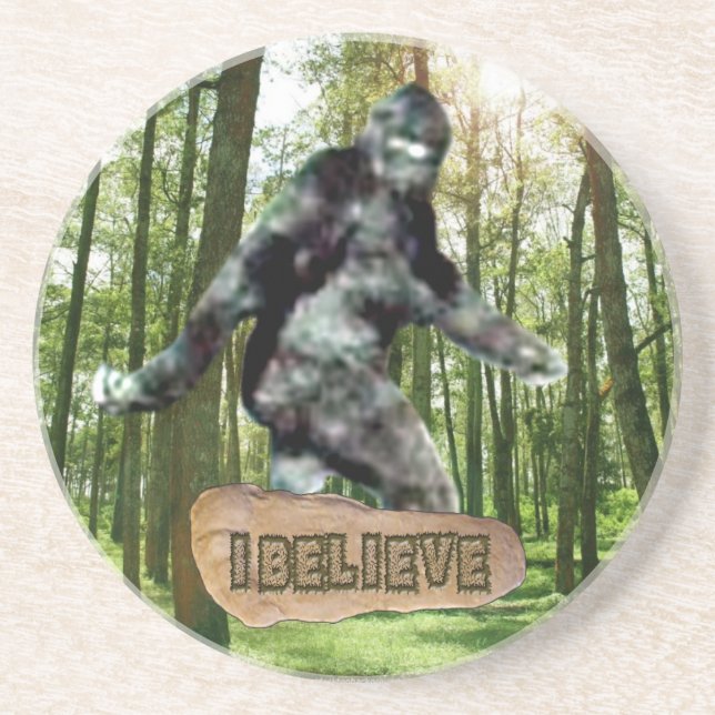 Bigfoot I Believe Coaster (Front)