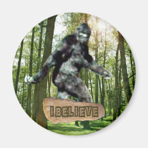 Bigfoot I Believe Magnet