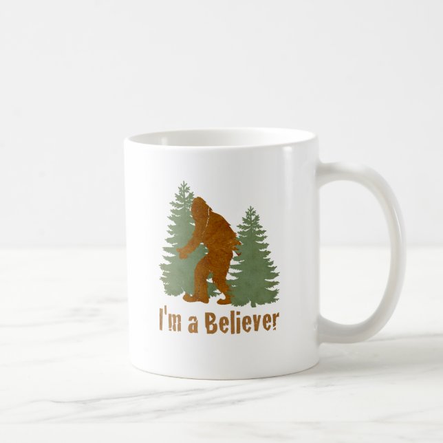 Bigfoot - I'm a Believer Coffee Mug (Right)