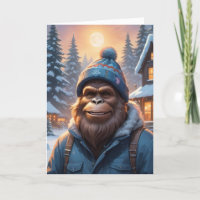 Bigfoot in a Beanie 