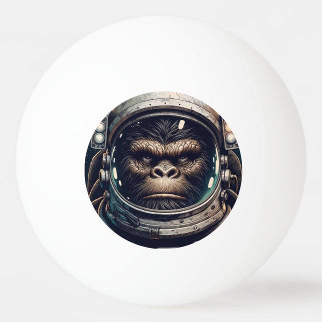 Bigfoot in Orbit - Legendary Games Ping Pong Ball (Front)