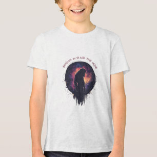Bigfoot in Space: Dark Cosmic Mysteries Gear Tri-Blend Shirt