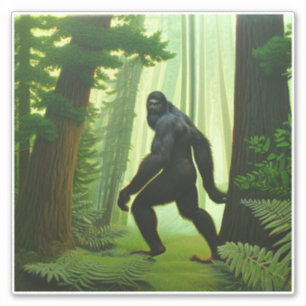 Bigfoot In The Forest